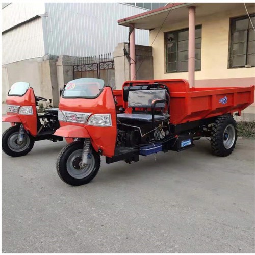 鑫明厂家批发五征时风同款柴油三轮车 液压自卸三轮车