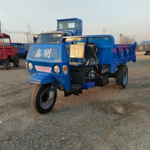 强劲耐开柴油三轮车 七速助力工程三轮车 农用运输车