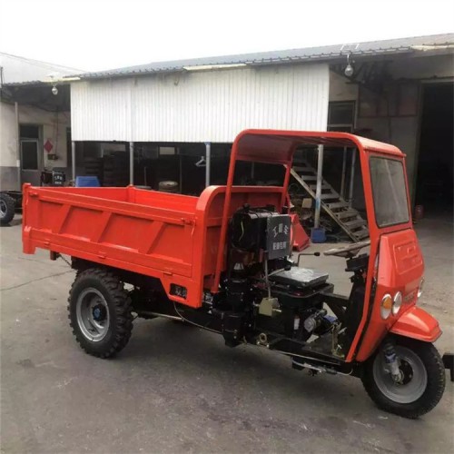 厂家直销拉粪柴油三轮车 建筑工程自卸车 一台也是批发价