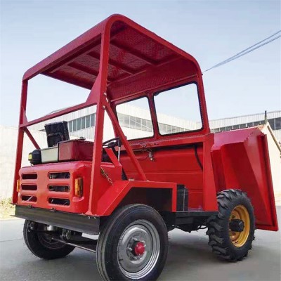 FC-25型载重2.5吨前卸式四轮翻斗车 矿用柴油半吨翻