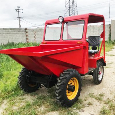 FC工程前卸车翻斗车 FC-18型液压卸料运料车 动力强劲