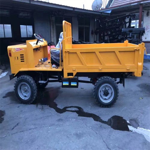 全封闭棚四驱农用车 28马力柴油四不像车 矿用四轮拖拉机