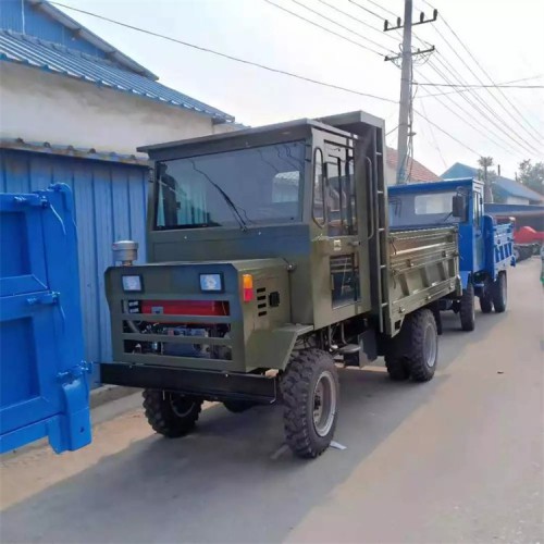 鑫明供应四驱农用拖拉机 载重7吨四缸490发动机 柴油车