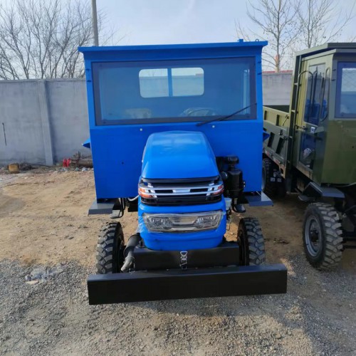 山区拉石渣运输四驱农用车 四轮拖拉机 35马力柴油四不像车