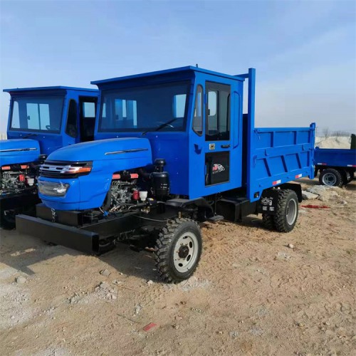 农用轮式运输车拖拉机 柴油六轮车 操作简单 六轮运输车