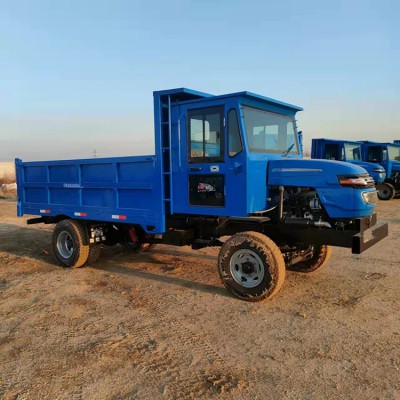 柴油自卸四驱农用车 拉砂石毛竹大载重农用四轮拖拉机 发货快