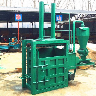 60吨立式塑料薄膜打包机 纺织厂纱线压缩机 安装简便