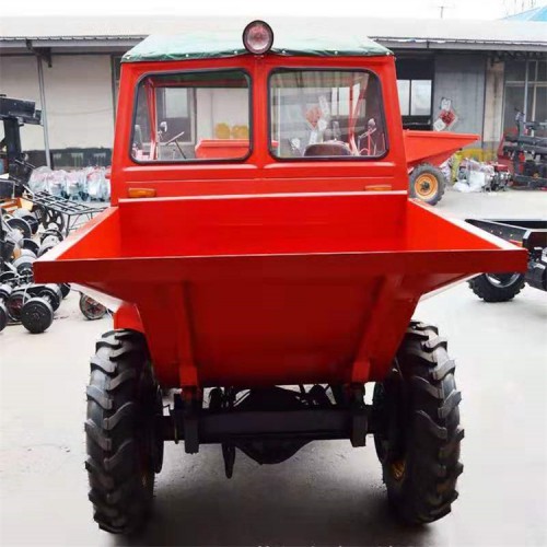 FC-18柴油翻斗车 四轮车工程施工车 液压自卸前翻斗车