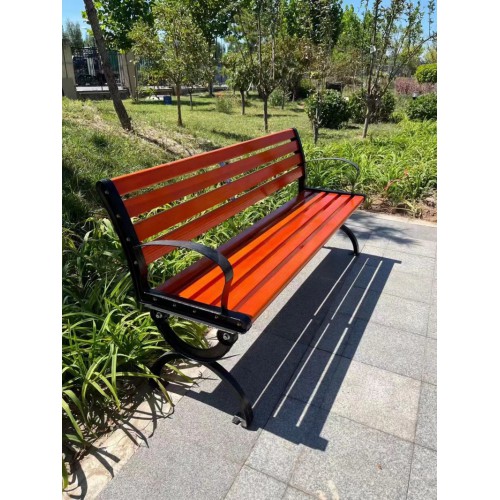 园林椅 休闲椅 塑木公园椅