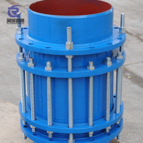 压盖式限位伸缩接头