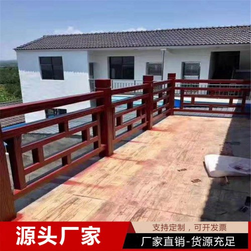 水泥仿木护栏水泥挡土仿木桩 河道仿树皮栏杆仿木栏杆