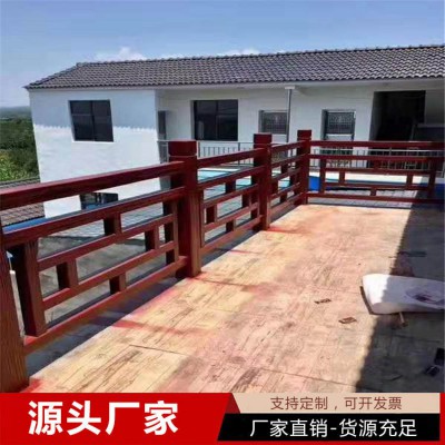 水泥仿木护栏水泥挡土仿木桩 河道仿树皮栏杆仿木栏杆