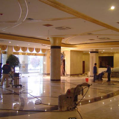 石材翻新养护服务、石材抛光。石材结晶