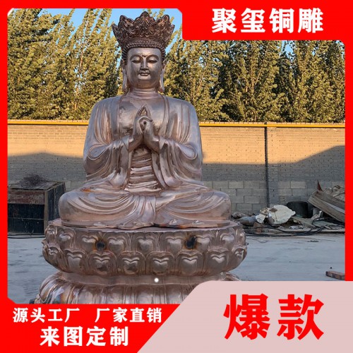 大型铜佛像