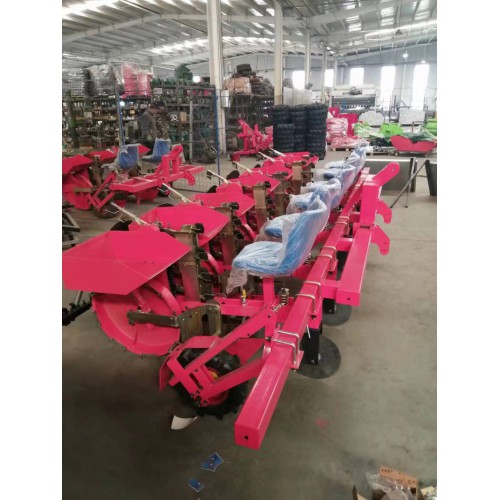 新型链夹式蛋白桑移栽机 桑树苗种植机 红薯药材蔬菜栽苗机