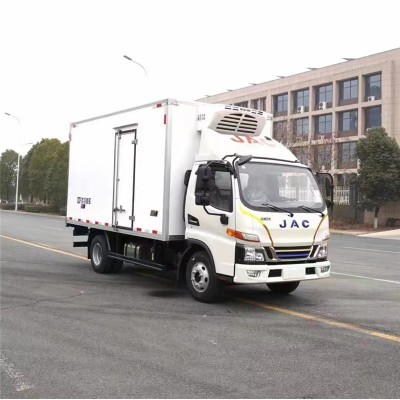 4米2油电混动冷藏车 江淮4米2冷藏车 4米2新能源冷藏车