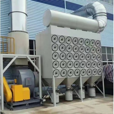 滤筒除尘器 斜插式滤筒除尘器 焊接车间粉尘收集滤筒除尘器厂家