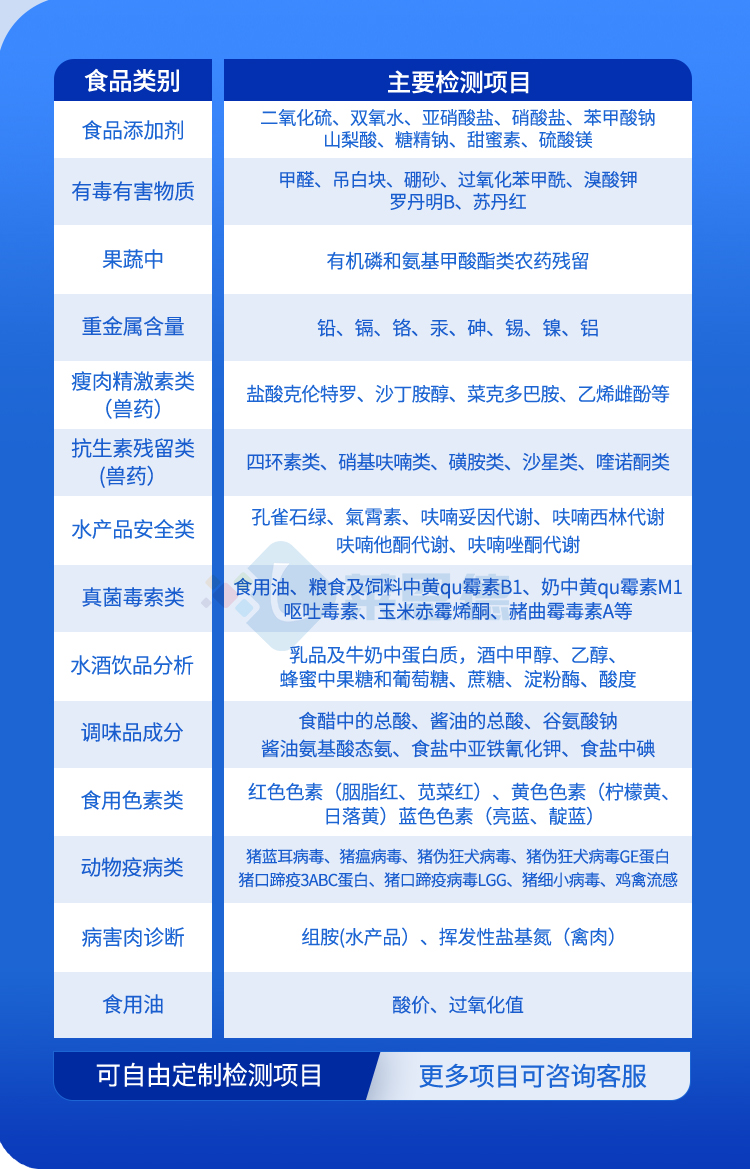 多参数食品安全检测仪