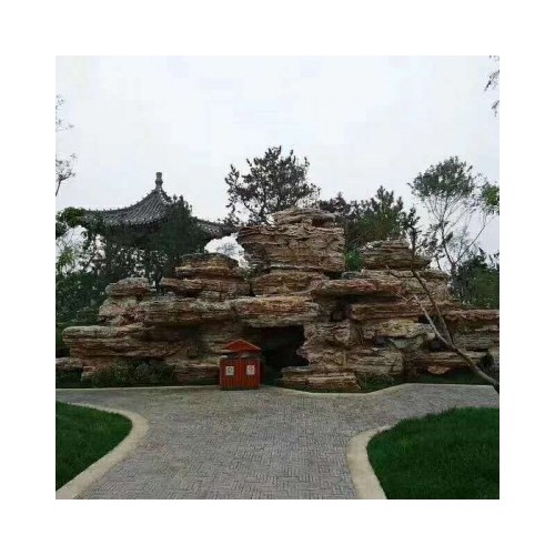 千层石景观假山制作厂家