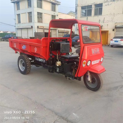 鑫明 时风同款柴油三轮车 25马力七速高低速农用三轮车