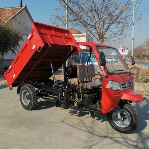 22马力柴油自卸三轮车 农用三马子 工程拉混凝土用车