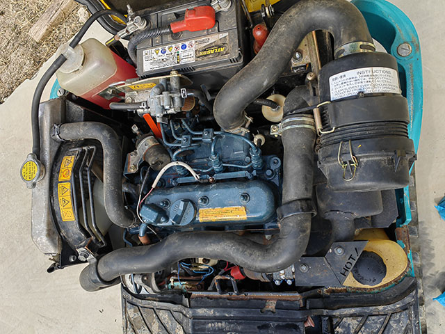 二手微型农用小挖机