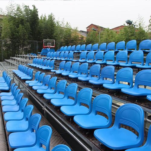 室内外电动看台座椅 体育馆塑料座椅