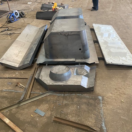 大脚丫形阶梯模具