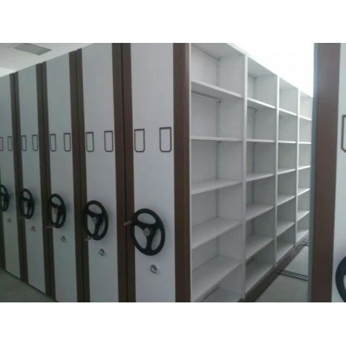 圆盘式全封闭档案密集柜  档案室智能密集架 密集柜生产厂家