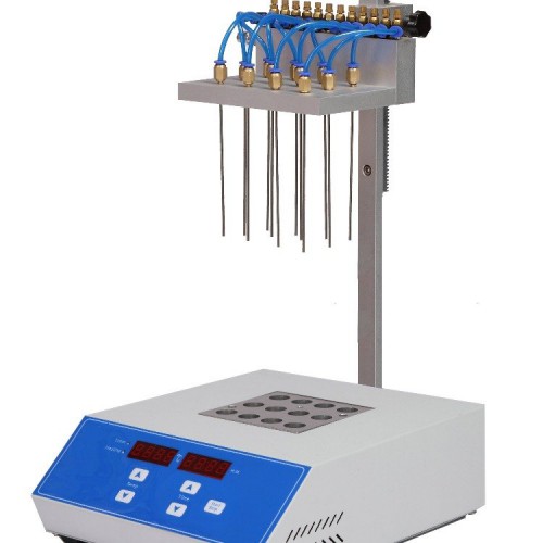 青岛路博供应LB-100N干式氮吹仪 多孔氮气吹扫仪