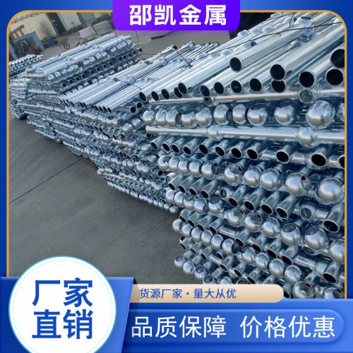 楼梯球形立柱 镀锌球形立柱 喷漆球形立柱