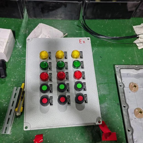 双电源防爆控制箱 风机启停防爆控制箱 防爆按钮启动箱