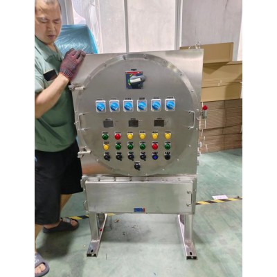 PLC防爆控制柜 防爆电脑柜 304不锈钢PLC防爆控制柜