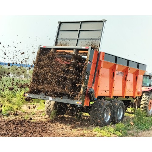 大型竖绞龙撒粪车 扬粪机