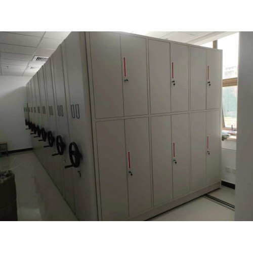 圆盘式手摇密集柜