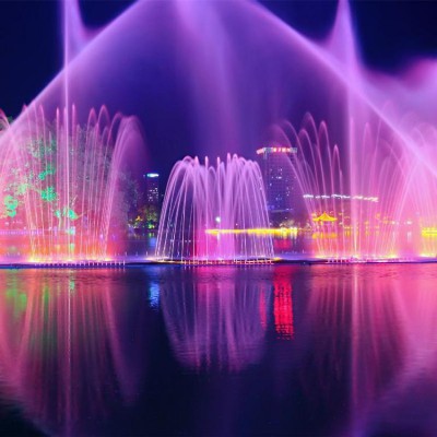 轩润园林 商场喷泉 商场小型喷泉 商场音乐喷泉