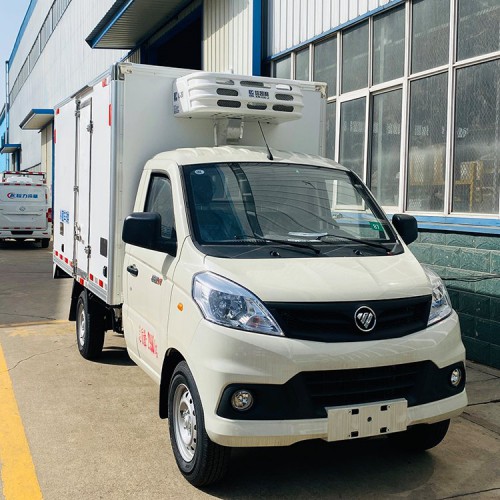 福田祥菱3米小型厢式生鲜冷藏车