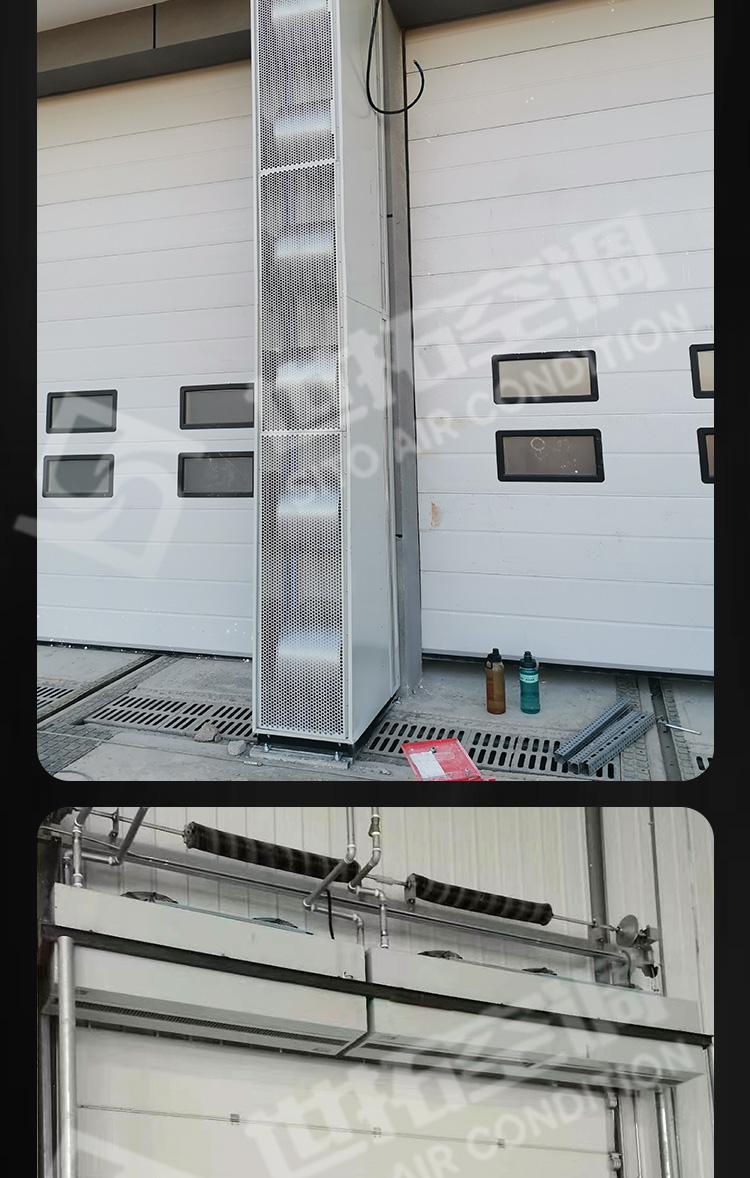 侧吹立式空气幕/立式侧吹热风幕机/立式侧吹热风幕