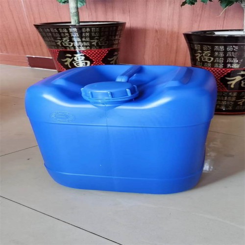 全新料25升堆码桶纯原料牛筋化工桶蓝色白色塑料桶