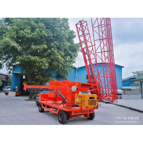 桥梁检测车 可高架桥排水管安装 定做不租赁 博奥机械