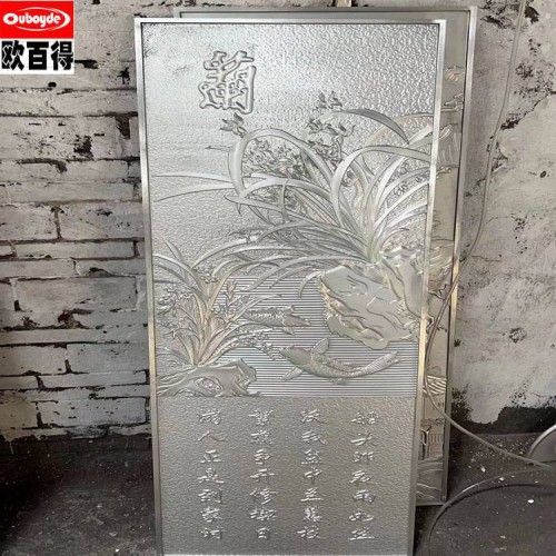 古铜色浮雕铝单板 5mm8mm10mm厚铝艺浮雕板壁画背景墙