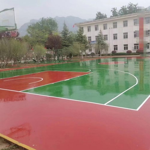 硅PU篮球场