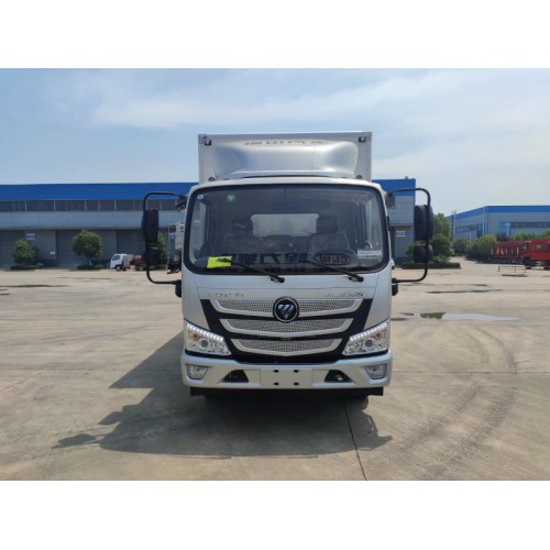 福田欧马可排半蓝牌冷藏车