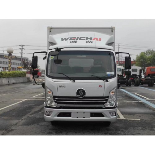 陕汽蓝牌四米二冷藏车