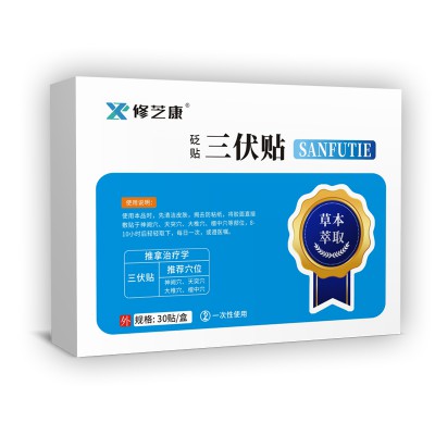 源头厂家批发三伏贴冬病夏治夏季伏湿保健贴膏药贴三九温灸穴位贴