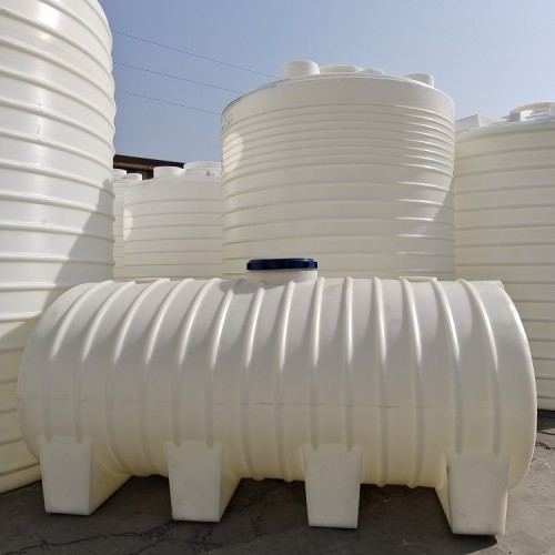 5000升卧式水塔5吨卧式塑料桶储水罐5立方卧式水箱