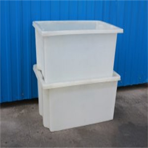 牛筋塑料方箱 水产养殖 pe塑胶箱 120L水箱 纺织印染箱