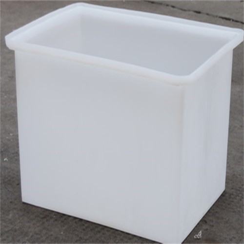 塑料方箱 牛筋桶 K500L滚塑工艺塑料方箱 推布车印染方箱