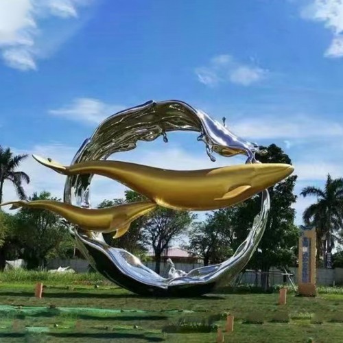 不锈钢广场雕塑