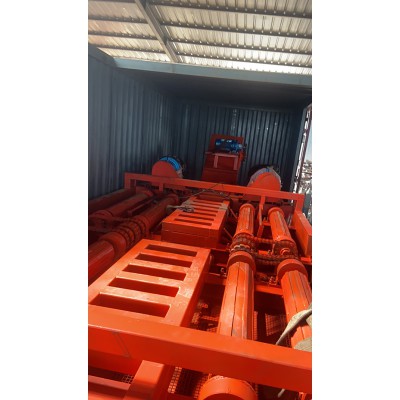 八轴自动排泥工地洗车机 滚轴式洗轮机 韩强智能